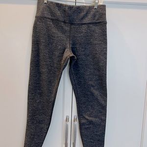 Heather Grey Athleta Altitude Polartec tight